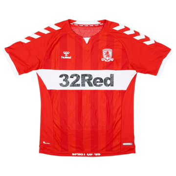 2018-19 Middlesbrough Home Shirt - 6/10 - (L)