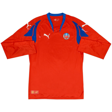 2007-08 Helsingborgs Home L/S Shirt - 5/10 - (M)