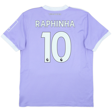 2021-22 Leeds United Third Shirt Raphinha #10 - 6/10 - (XL)