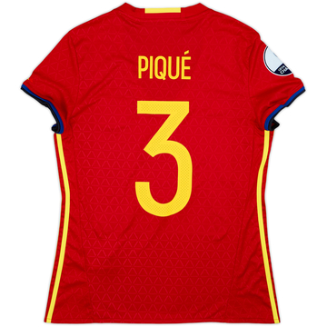 2016-17 Spain Home Shirt Pique #3 - 10/10 - (Women's XL)
