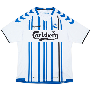 2017-18 Odense Home Shirt - 8/10 - (XXL)