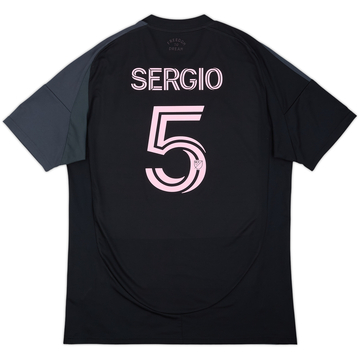 Camiseta de visitante del Inter Miami 2025-26 Sergio #5 - 8/10 - (L)