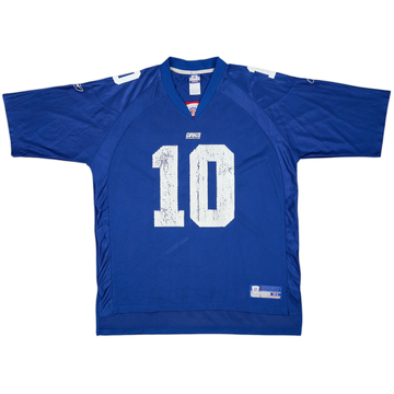 2004 New York Giants Manning #10 Reebok On Field Home Jersey - 5/10 - (XL)