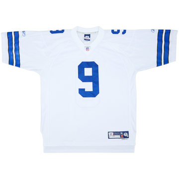 2007 Dallas Cowboys Romo #9 Reebok Premier Away Jersey - 6/10 - (XL)