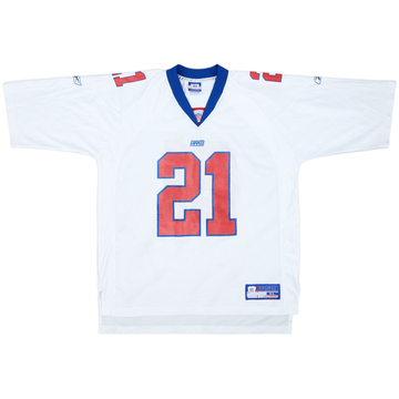 2002-04 New York Giants Barber #21 Reebok On Field Away Jersey - 7/10 - (XL)