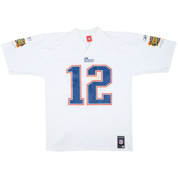 2003 New England Patriots Brady #12 Super Bowl XXXVIII Reebok Replica Jersey - 6/10 - (L)