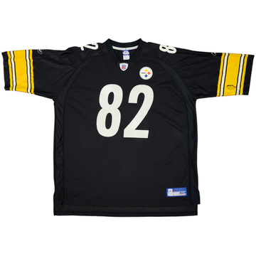 2002-04 Pittsburgh Steelers Randle El #82 Reebok On Field Home Jersey - 3/10 - (XXL)