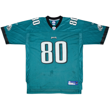 2007 Philadelphia Eagles Curtis #80 Reebok On Field Home Jersey - 9/10 - (XXL)