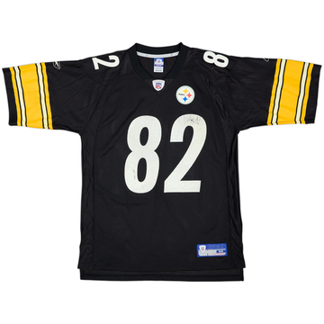 2002-04 Pittsburgh Steelers Randle El #82 Reebok On Field Home Jersey - 8/10 - (M)