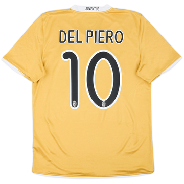 2008-09 Juventus Away Shirt Del Piero #10 - 6/10 - (M)