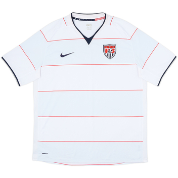 2008-09 USA Home Shirt - 8/10 - (XL)