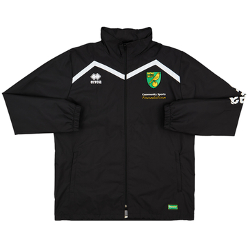 2017-18 Norwich Foundation Errea Rain Jacket - 9/10 - (XL)