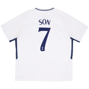 Camiseta de local del Tottenham 2017-18 Son #7 - 7/10 - (XXL)