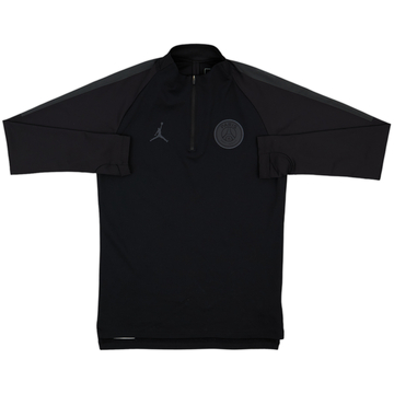 2020-21 Paris Saint-Germain Nike 1/4 Zip Drill Top - 8/10 - (S)
