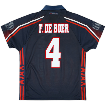 1997-98 Ajax Away Shirt F.De Boer #4 - 9/10 - (M)