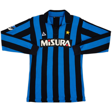 1985-86 Inter Milan Home L/S Shirt #9 (Altobelli) - 7/10 - (XL)