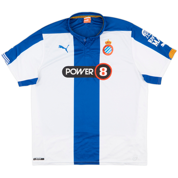 2014-15 Espanyol Home Shirt - 9/10 - (XL)