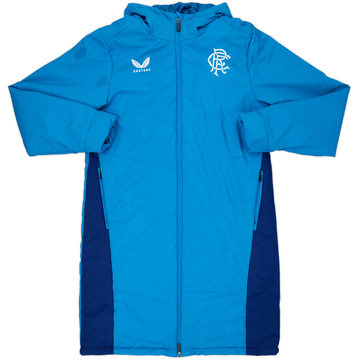 2020-21 Rangers Castore Padded Bench Coat - 9/10 - (M)