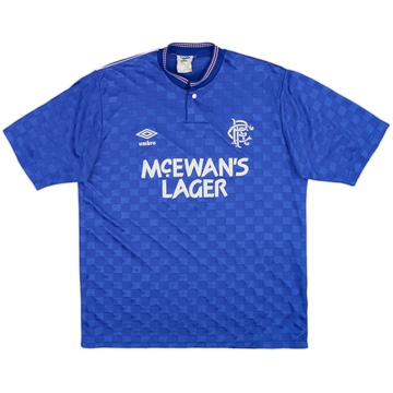 1987-90 Rangers Home Shirt - 5/10 - (M)