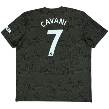 2020-21 Manchester United Away Shirt Cavani #7 - 10/10 - (XXL)