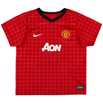 2012-13 Manchester United Home Shirt - 9/10 - (6-7 Years)