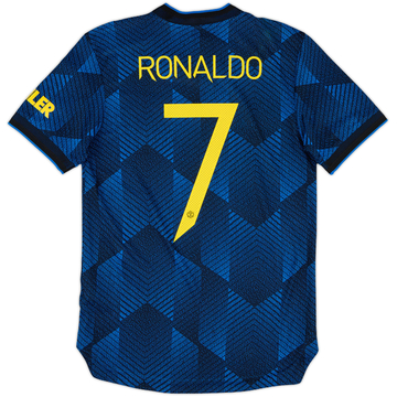 2021-22 Manchester United Authentic Third Shirt Ronaldo #7 - 8/10 - (S)