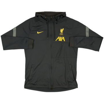 2021-22 Liverpool Nike Hooded Track Jacket - 8/10 - (L)