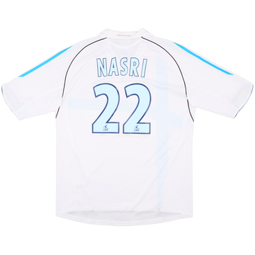 2005-06 Olympique Marseille Home Shirt Nasri #22 - 8/10 - (L)