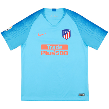 2018-19 Atletico Madrid Away Shirt - 10/10 - (L)