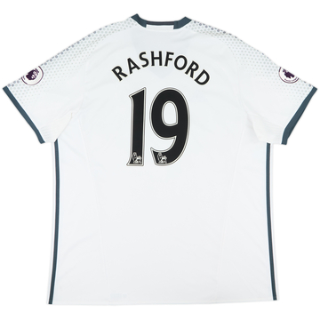 2016-17 Manchester United Third Shirt Rashford #19 - 6/10 - (XXL)