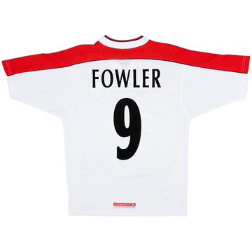 1998-99 Liverpool Away Shirt Fowler #9 - 8/10 - (XS)