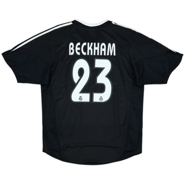 2004-05 Real Madrid Away Shirt Beckham #23 - 10/10 - (S)