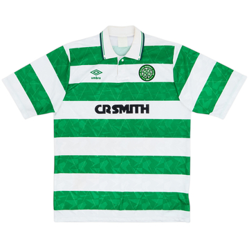 1989-91 Celtic Home Shirt - 9/10 - (L)
