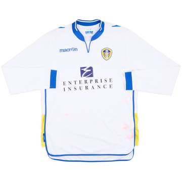 2012-13 Leeds United Home L/S Shirt - 4/10 - (L)