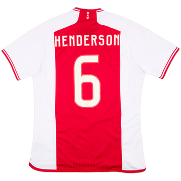 2023-24 Ajax Home Shirt Henderson #6 - 10/10 - (L)