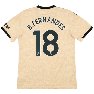 2019-20 Manchester United Away Shirt B.Fernandes #18 - 8/10 - (M)