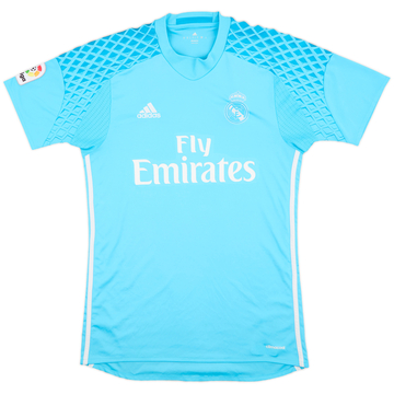 2016-17 Real Madrid GK S/S Shirt - 8/10 - (S)