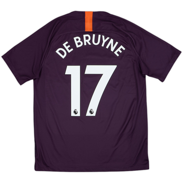 2018-19 Manchester City Third Shirt De Bruyne #17 - 10/10 - (M)