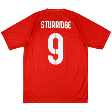 2014-15 England Away Shirt Sturridge #9 - 9/10 - (M)