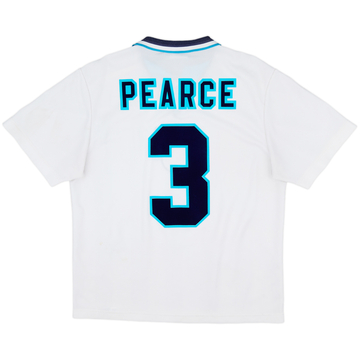 1995-97 England Home Shirt Pearce #3 - 7/10 - (L)
