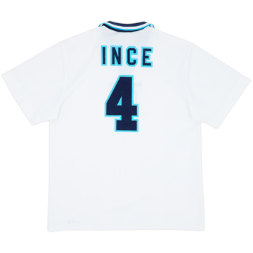 1995-97 England Home Shirt Ince #4 - 7/10 - (L)