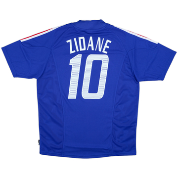 2002-04 France Home Shirt Zidane #10 (M)