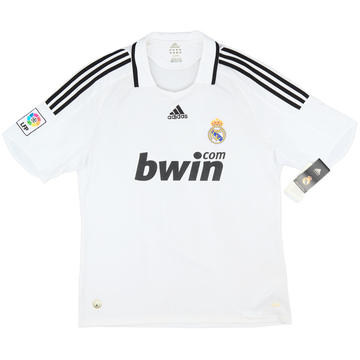 2008-09 Real Madrid Home Shirt (XL)