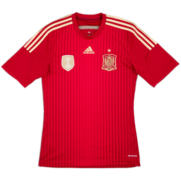 2013-15 Spain Home Shirt - 6/10 - (S)