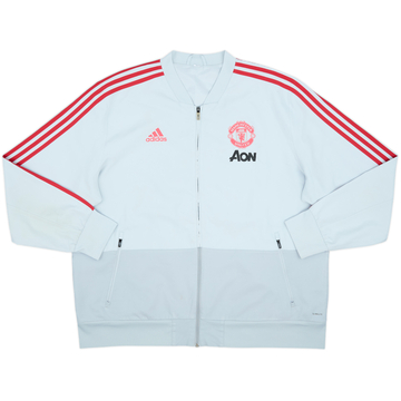 2018-19 Manchester United adidas Track Jacket - 8/10 - (XL)