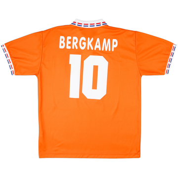 1996 Netherlands Home Shirt Bergkamp #10 - 9/10 - (XXL)