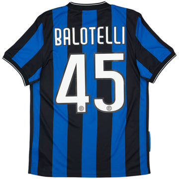 2009-10 Inter Milan Home Shirt Balotelli #45 - 10/10 - (S)