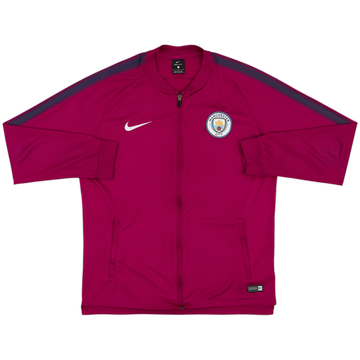 2017-18 Manchester City Nike Track Jacket - 8/10 - (L)