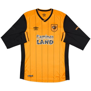 2015-16 Hull City Home L/S Shirt - 4/10 - (L)
