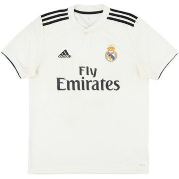 2018-19 Real Madrid Home Shirt - 5/10 - (M)